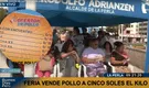 La Perla: venden pollo a S/5 el kilo y vecinos enloquecen con el precio
