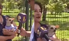 Perrita muerde EN VIVO a reportero de Latina por acercarse a entrevistar a su dueña ¿Cómo así?