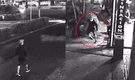 Ladrón roba en local, tropieza y se lastima la pierna al escapar y muere al ser atrapado: cámara lo revela