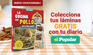 Nuevo coleccionable del diario El Popular:  "La cocina con pollo de la Sra. Irene"