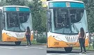 Peruana se para frente a bus de su esposo tras descubrir su infidelidad: "En Perú, no te aburres"