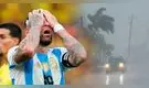 ¿Argentina perdería por walkover ante Venezuela? Messi no puede salir de Estados Unidos por huracán