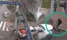San Isidro: joven que andaba en scooter es arrollado por camioneta de la municipalidad tras choque con auto particular