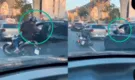 Delincuente intenta asaltar a chofer en caótico tránsito pero termina abatido con su propia arma: conductor lo enfrentó