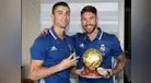 Cristiano Ronaldo es sorprendido con su quinto Balón de Oro (VIDEO)