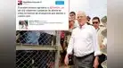 Twitter: PPK agradece al Papa Francisco por su solidaridad con el Perú