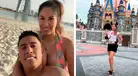 Pamela López se va de viaje con sus hijas a Disney tras difusión del video de Christian Cueva [FOTOS]