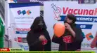 Realizan juego del Mundial de Globos en el VacunaFest contra la COVID-19