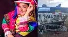 Lesly Cabello y equipo de Encantos del Perú salvan de morir en aparatoso accidente