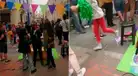 Niños huyen despavoridos ante la agresión de La Resistencia a integrantes de feria feminista