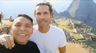 Edwin Sierra causó furor en sus redes al visitar Machu Picchu junto al actor Gregorio Pernía ‘El Titi’