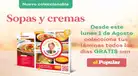 “Teresa Ocampo, sopas y cremas” inicia este lunes 1 de agosto