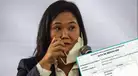 “Solicitó rectificación”: Keiko Fujimori aparecería como fallecida en el registro del Reniec [FOTOS]