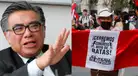 Destrozan a César Nakazaki por definir a manifestantes como terroristas: "¿La Resistencia no lo era?"