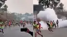 Camerún: atletas corrían en maratón y se produjo una fuerte explosión