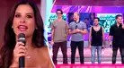 María Pía sorprende a los ex Salserín al pedirles que canten EN VIVO y ellos la trolean: "No lo sé Rick"