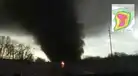 Gran tornado destruye con todo a su paso en la ciudad de Arkansas y se ha activado alerta roja ante los daños