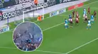 Napoli, virtual campeón de Italia: Mathías Olivera pone el 1-0 y lo festeja todo Nápoles tras 33 años