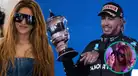 ¡Su amuleto! Shakira es captada en Grand Prix de Londres con Lewis Hamilton y piloto logra quedar Top 3