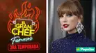 El Gran Chef Famosos: Conoce qué participante de la tercera temporada es fanático de Taylor Swift
