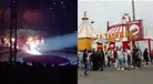 La Tarumba: graban caída de la trapecista durante presentación del domingo