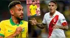 "Soy fan de Paolo Guerrero": figuras de Brasil se rinden ante el 'Depredador' previo al partido con Perú