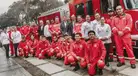 Firman convenio en beneficio de 16 mil bomberos voluntarios del país