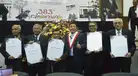 Congreso distingue a seis buenos vecinos por aniversario de provincia en Ica