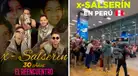'X-Salserín' llegó al Perú y gran cantidad de fanáticos lo recibieron en el aeropuerto de cara a su concierto en Perú