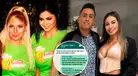 Estrella Bereche se ríe al leer chats donde Christian Cueva y Pamela López discuten: "Todo el mundo lo sabía"