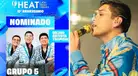 Grupo 5 es NOMINADO a los Premios Heat 2024 y competirá con Romeo Santos: ¿Cómo votar por ellos?