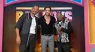 Guty Carrera posa con Will Smith y Martin Lawrence en avant premiere