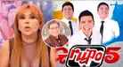 Magaly Medina defiende a Christian Yaipén del Grupo 5 luego que Lucho Paz criticara su talento