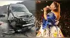 Músicos de Sonia Morales sufrieron grave accidente vehicular en Áncash