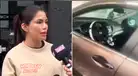 Samantha Batallanos fue víctima de terrible robo en la Panamericana Sur: “Tiraron un balazo a la luna del carro”