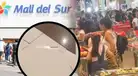 Municipalidad de SJM revela si hay peligro por grietas en piso del patio de comidas de Mall del Sur: "La mayólica se levantó"