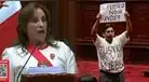 Dina Boluarte es confrontada por congresistas durante su mensaje a la Nación: “¡El pueblo te repudia!”