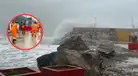 Oleaje anómalo hace que el mar se salga en La Punta y deja un muerto en la costa peruana
