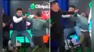 'Chevaristo' golpea a Silvio Valencia tras protagonizar fuerte discusión y cortan el programa EN VIVO