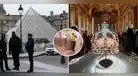 ¡De película! Aparece video del escandaloso robo al Louvre: sustraen joyas de Napoleón con scooters