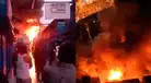 Fuerte incendio arrasa galería de jr. Huanta, en Cercado de Lima cerca al Centro Comercial Paruro