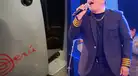 Querido cantante peruano sufre FUERTE atentado en bus de su orquesta cuando iba a show y expone su estado: "La puerta estaba abierta..."