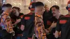 Filtran imágenes de los 'gemelos Paletazo' junto a grupo de hinchas brasileños en Miraflores y reaccionan: "No pierden el tiempo"