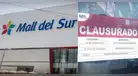Mall del Sur es CLAUSURADO por la Municipalidad de San Juan de Miraflores por esta insólita RAZÓN