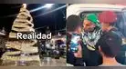 Polémica por árbol de Navidad en plaza de Chiclayo: vecinos indignados y tiktoker detenido por apagarlo