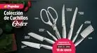 El Popular y Oster lanzan exclusiva colección de 8 cuchillos de cocina para el hogar peruano