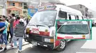 Combi “San Juanito” es atacada a balazos en plena ruta y su conductor resulta herido en Chorrillos