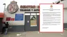 Touring y Automóvil Club del Perú califica de "abusiva" la sanción impuesta por Sutran: "Tomaremos acciones legales..."
