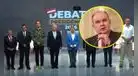 ¿Dónde estuvo? Rafael López Aliaga llegó tarde y no salió en la fotografía oficial del Debate Presidencial 2026