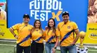 Fiorella Retiz y el Checho Ibarra muestran su pasión por el Mundial